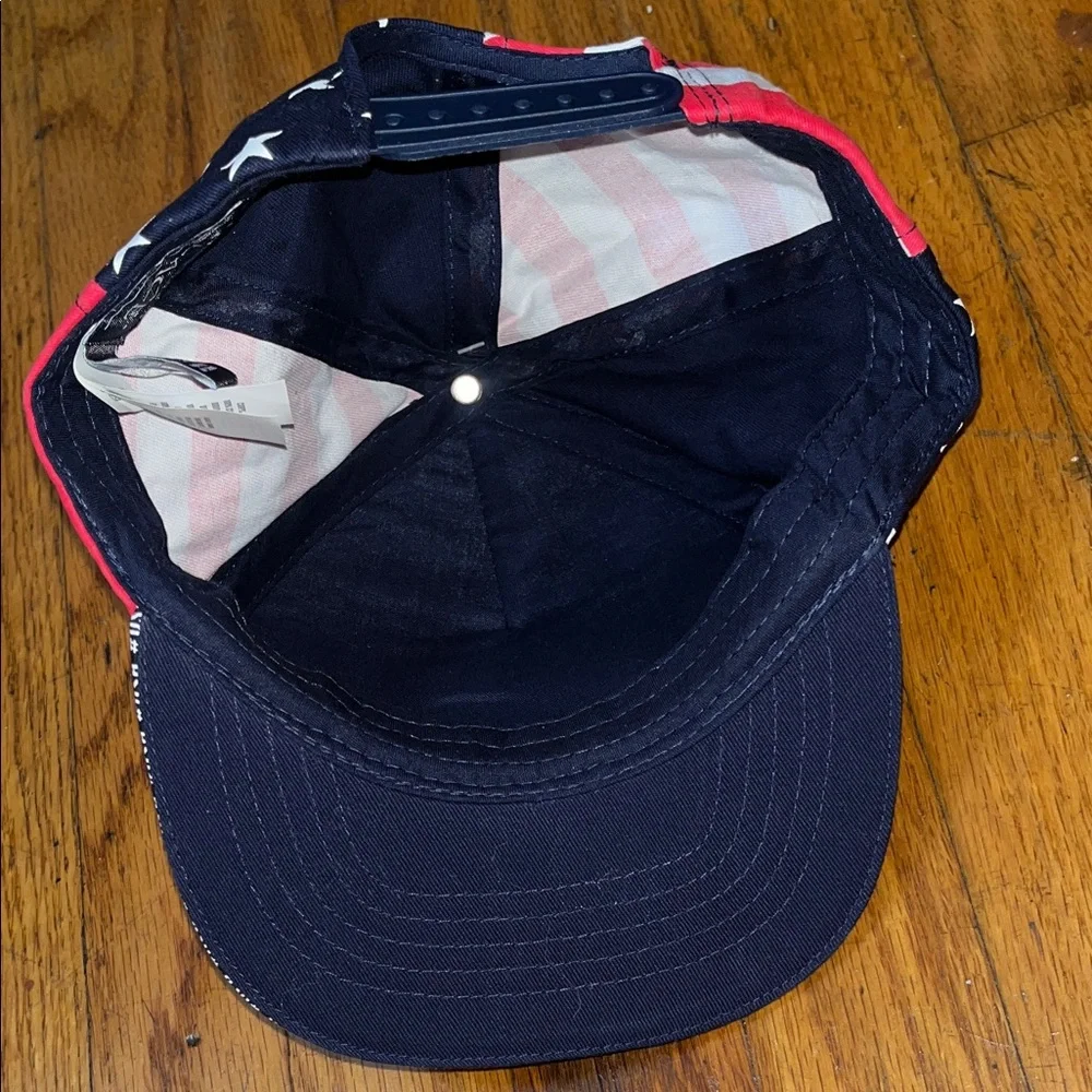 NWT The Children’s Place Kids Patriotic USA Snapback Hat - Navy Red White Small